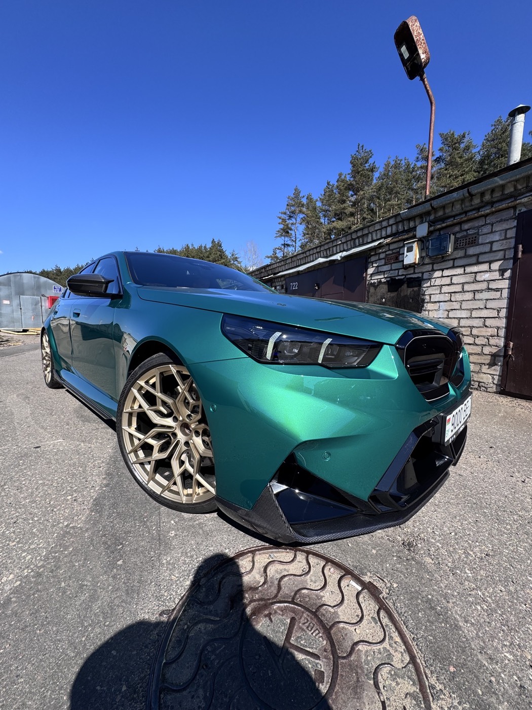 Готовый комплект бронзовых дисков на BMW