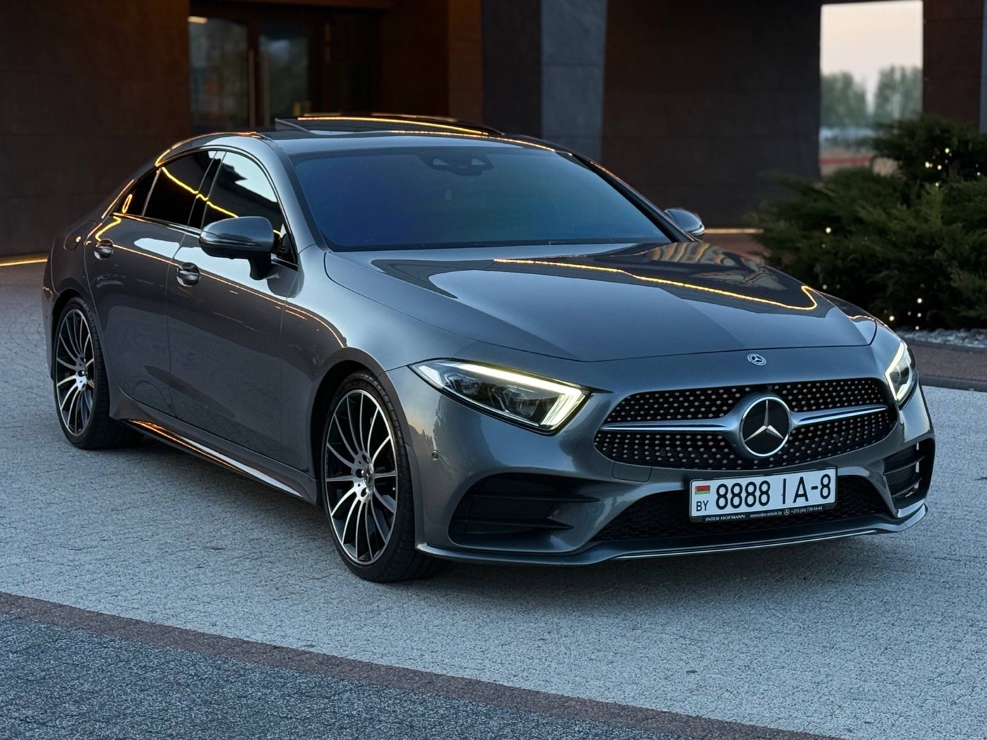 Полимерная покраска дисков Mercedes CLS в Минске